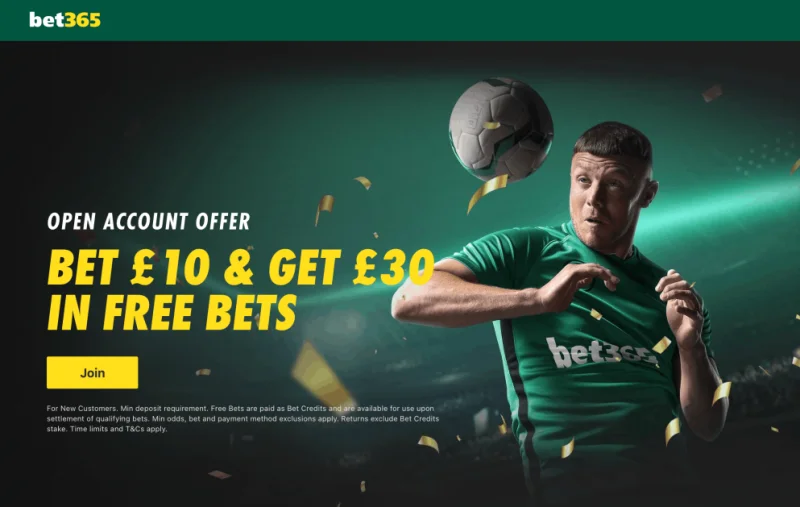 Ladbrokes-style World Cup betting preview: bet365 offers £30 in Free Bets on £10 deposit for England vs Norway