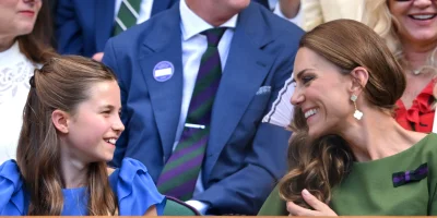 Kate Middleton Brings Prince George Princess Charlotte Wimbledon to Finals