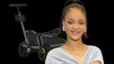Rihanna Uses Veer Cruiser City in New York City Stroll