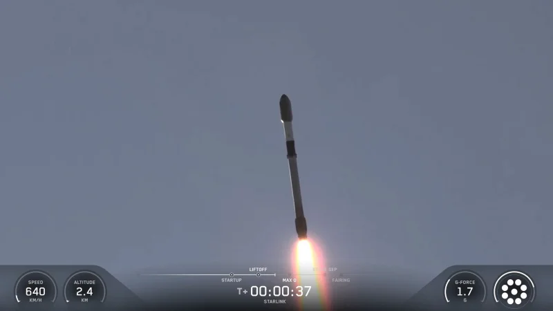 SpaceX B1067 sets 36-flight Starlink record from Cape Canaveral