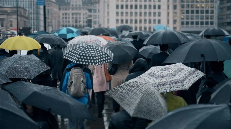 WXCharts Forecasts 220-Mile Rain Band for Weather In London on July 19