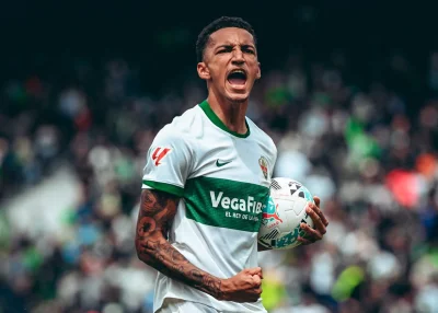 25 million euros plus five million in variables: Alvaro Rodriguez is on Bournemouth's way out of Elche's rebuilt attack