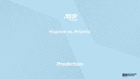 Dino Prizmic favored at -325 against Vit Kopriva in Umag Round of 32