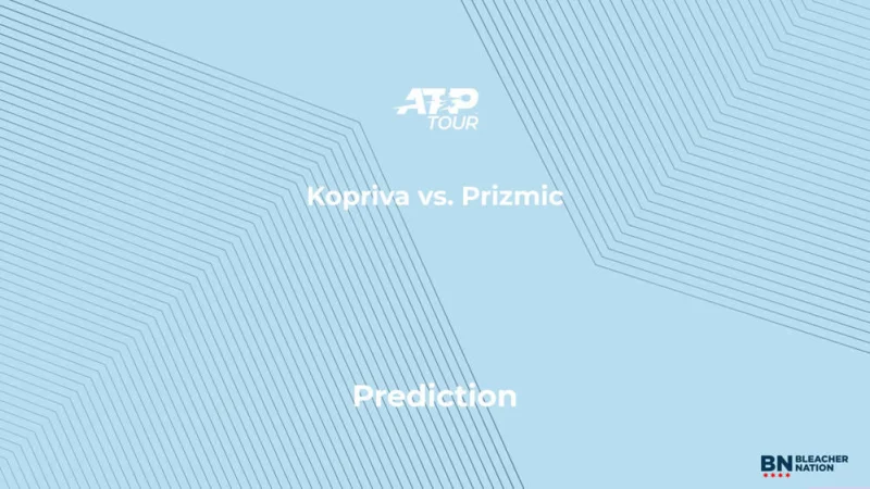 Dino Prizmic favored at -325 against Vit Kopriva in Umag Round of 32