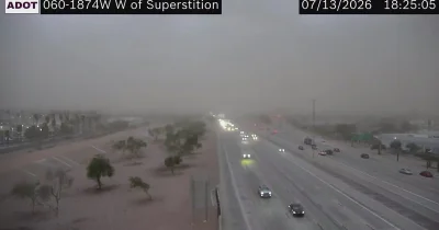 Ashley Losch warns of Monday storm risk in Phoenix — Dust Storms In Arizona