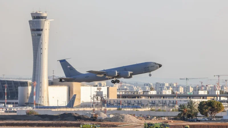 Israel Airports Authority Warns of 50,000 Tickets at Risk — Us Refueling Aircraft At Ben Gurion