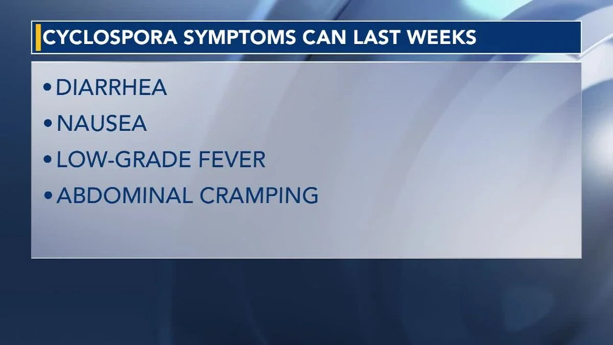 Erin Paré backs aid as North Carolina cyclospora cases top 240 — West Virginia Cyclosporiasis Outbreak - El-Balad