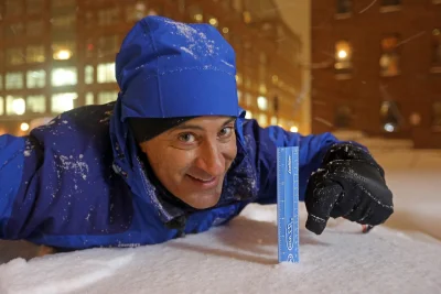 Jim Cantore Marks 40 Years at The Weather Channel