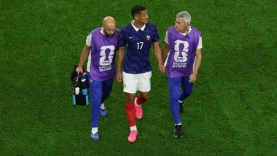 Saliba Injury forces France rethink after 29th-minute setback against Spain