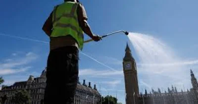 UK Temperature hits 152 hours of sunshine in 13 days