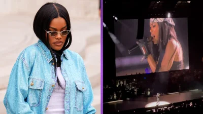 Teyana Taylor blames technical issues in Jay-Z Yankee Stadium Concert