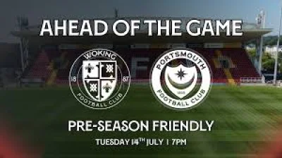 7pm Woking Vs Portsmouth pre-season fixture set for Laithwaite Community Stadium