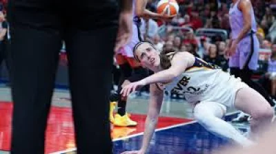 Caitlin Clark says she was kneed in the quad after Valkyries loss — Caitlin Clark Fever Vs Valkyries Game
