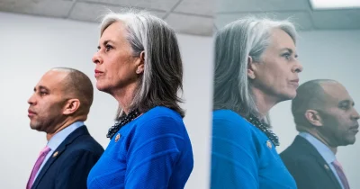 Hakeem Jeffries, Katherine Clark split on Democrats Israel vote 104-314