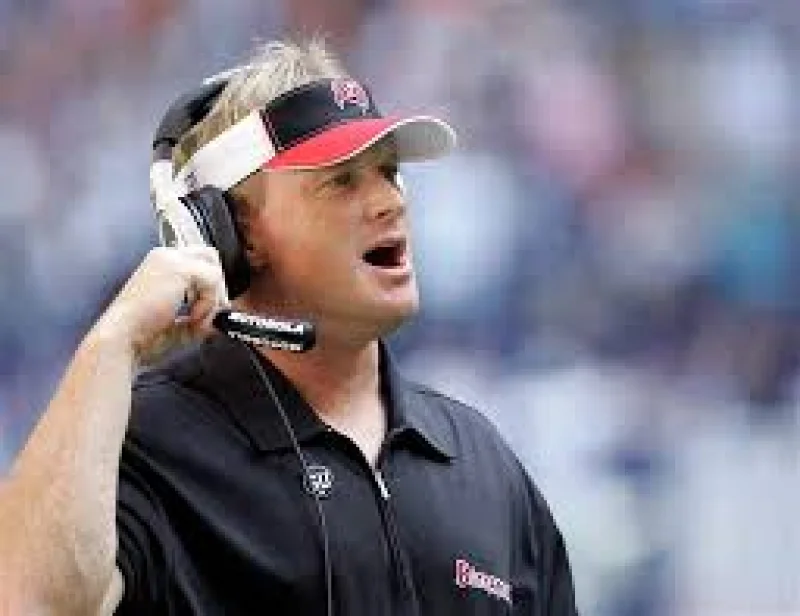 Jon Gruden is heading to the NFL preseason call next month — and the comeback noise is getting louder