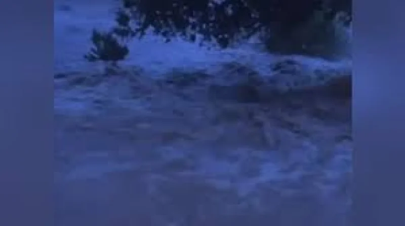 Sarah Spivey reports Kerrville Flooding emergency in Hunt and Kerrville