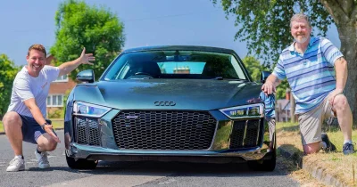 Mark Dunning wins £77,000 Audi R8 V10 in Botb prize reveal