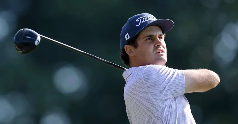Jackson Suber takes sole lead with eagle at the 17th at The Open