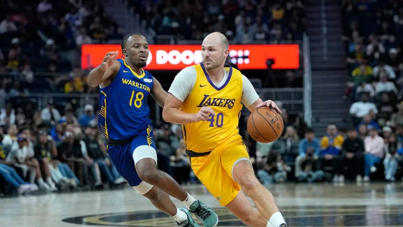 30-year-old Jon Elmore at Summer League shows how wide the age range can be — Jon Elmore