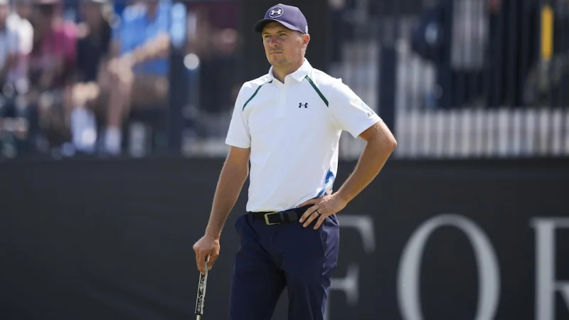 Jordan Spieth Misses Cut at +10 as Birkdale Golf Club Tightens the Test