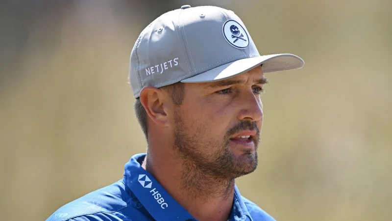 Bryson Dechambeau hit with two-shot penalty after second round at Royal Birkdale — Bryson Dechambeau Two-shot Penalty changes The Open picture