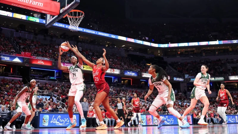 Aliyah Boston out for Friday's Storm game — Seattle Storm Vs Indiana Fever Match Player Stats