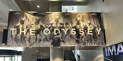 Logan Algood Travels for The Odyssey at Amc Theatres IMAX