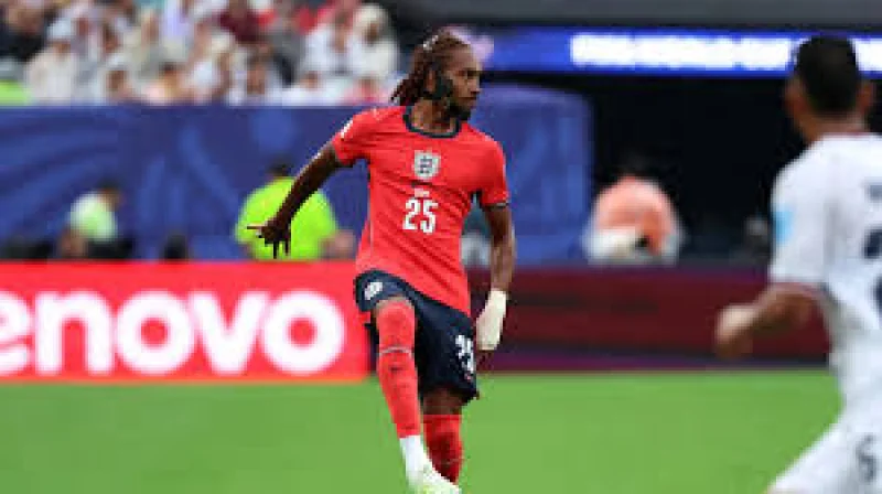 Djed Soence wears custom mask at 2026 World Cup after broken jaw in May