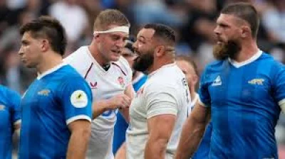 Contepomi storms out after Argentina's 31-24 loss — Felipe Contepomi Press Exit
