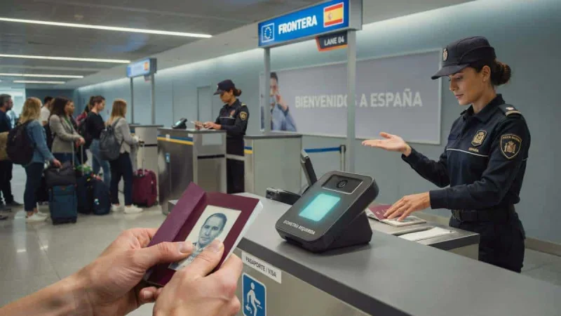 Spain Uses EU Entry/Exit System in April 2026 — Tracy Ann