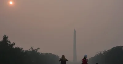 Canada President Trump Threatens Tariffs Over 900 Wildfires