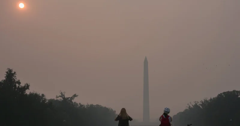 Canada President Trump Threatens Tariffs Over 900 Wildfires