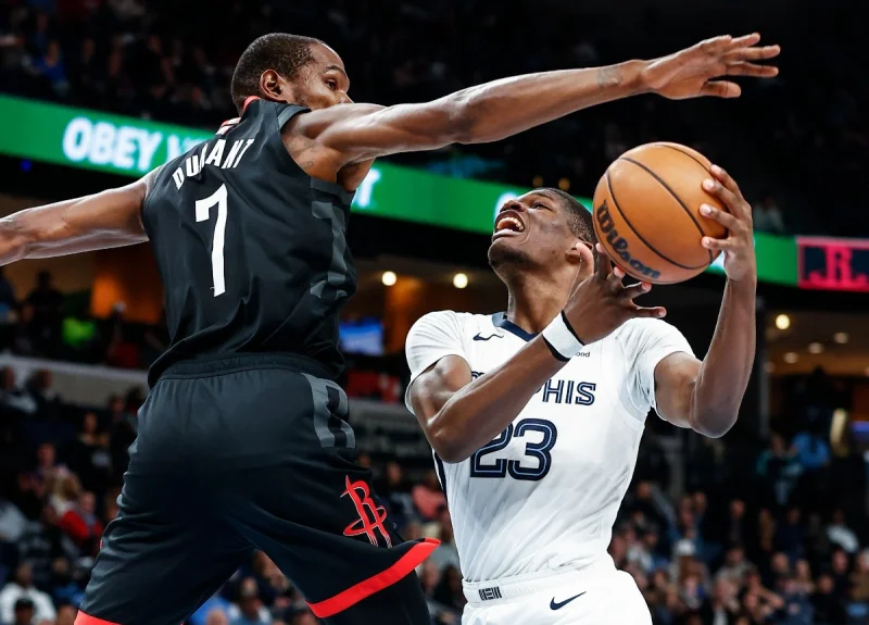 Cedric Coward helps Memphis Grizzlies punch ticket to the Summer League final after 101-90 win over Houston Rockets