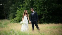 Melanie Chisholm Seals Mel C Wedding Dress Moment in Sydney