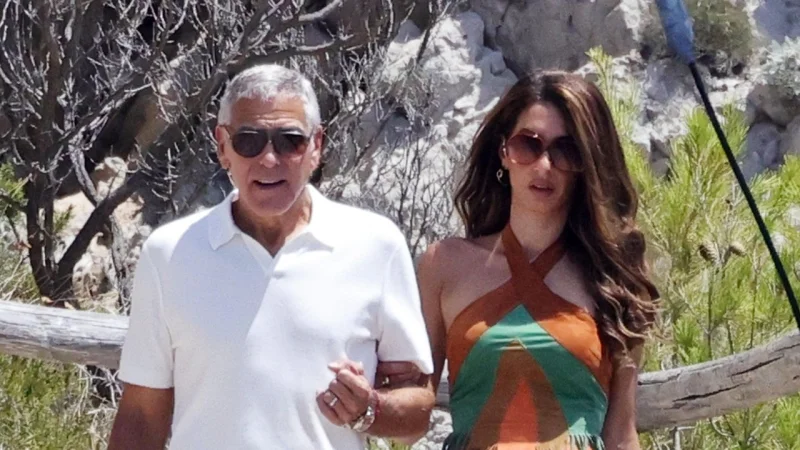 Amal Clooney Turns Capri Vintage Mugler Look Into Online Debate