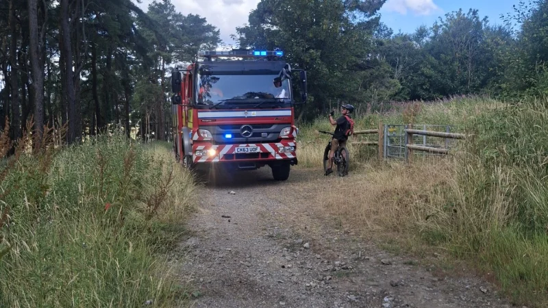 South Wales Fire and Rescue Service fights Blaenavon blaze for almost 24 hours