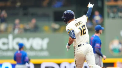 Cooper Pratt's first MLB home run helps Brewers strike early against Freddy Peralta — Mlb Scores Today