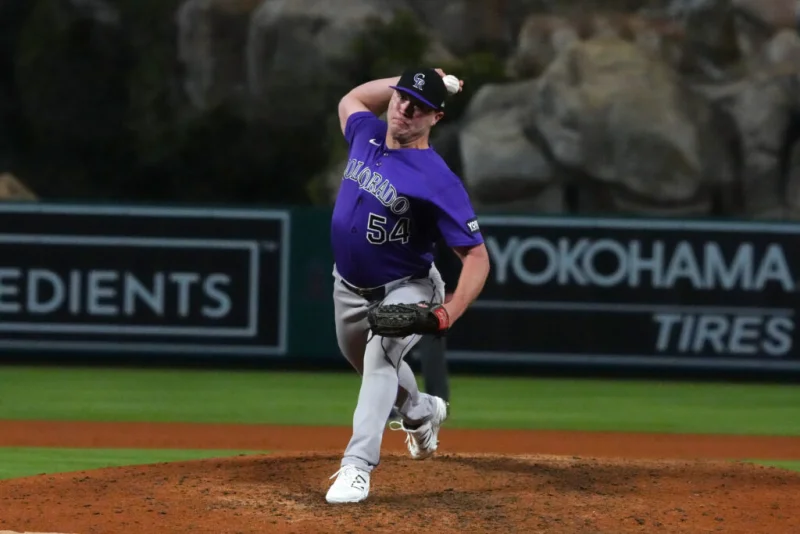 Seth Halvorsen traded from the Rockies to the Dodgers as Los Angeles bets on another high-velocity bullpen project