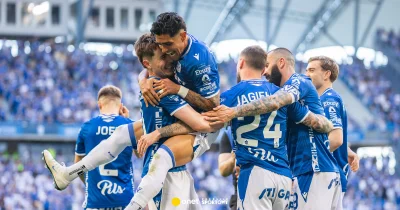 Jesper Hansen red card changes everything as Agf Vs Lech Poznań begins — Lech take control