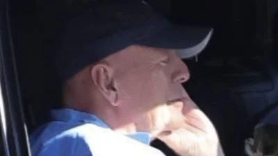 Bruce Willis Spotted on July 19 in Studio City Drive