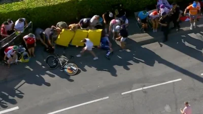 Florian Lipowitz abandons Tour after heavy crash in time trial