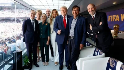 Lakshmi Mittal Appears in VIP Suite at FIFA World Cup 2026 Final