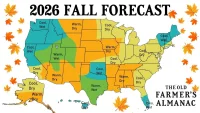 The Old Farmer’s Almanac Fall 2026 calls for cooler South Jersey weather