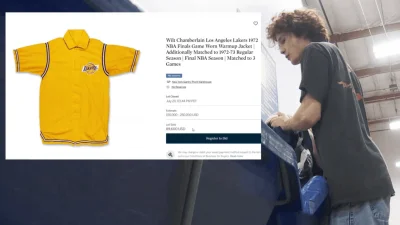 Wilt Chamberlain jacket sells for $89,600 after 48 bids