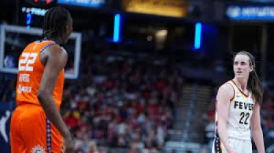 Caitlin Clark reaches 7 technical fouls, one from suspension — Nancy Armour on why the Fever star is now walking a tightrope