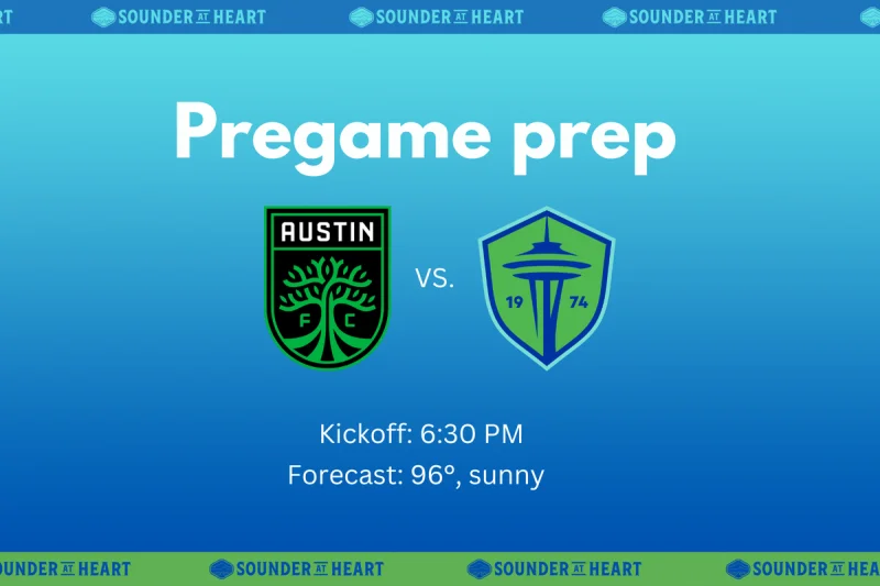 Seattle Sounders Vs Austin: Wednesday, July 22 kickoff set for 6:30 p.m. PT on Apple TV+