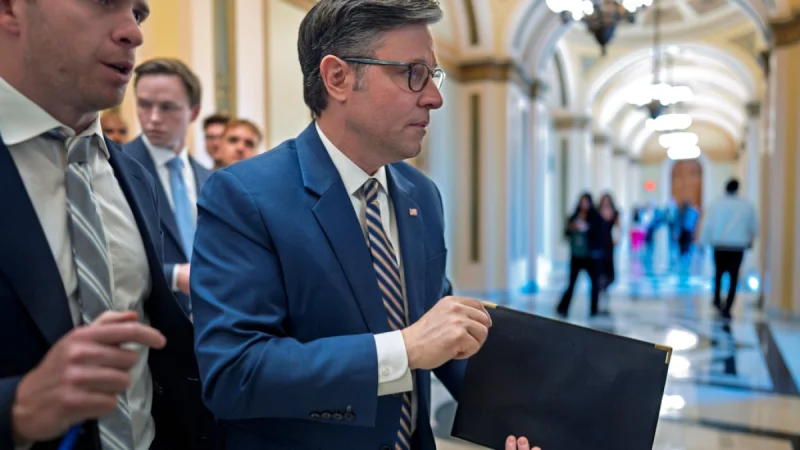 Mike Johnson steers U.s. House National Defense Authorization Act past 218-0 split