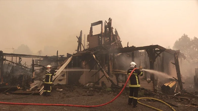 Xavier Daney décrit Cap Ferret Fire et 3 700 hectares brûlés