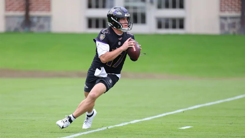 Jamison Hensley projects Diego Pavia off the Baltimore Ravens' 53-man roster