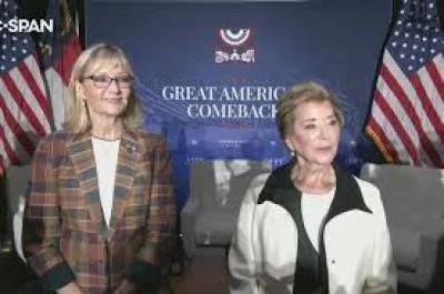 Linda Mcmahon speaks in New Bern as C-SPAN posting expands
